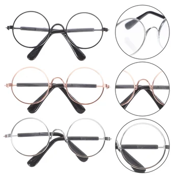 3 бр. Сменяеми очила, които Имитират Модели очила, Малки Фигурки, Очила, Декори