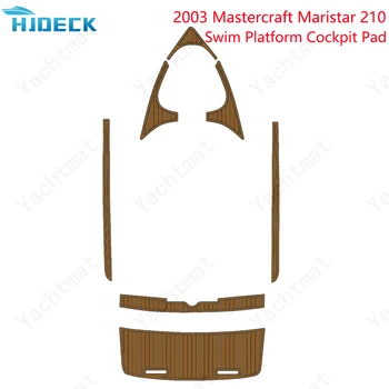 2003 MarsterCraft 210 EVA Лодка Аксесоари От Изкуствена Тик За Палуби Лодка или Яхта RV Градина, Басейн Кафяв Черен Сив Черен