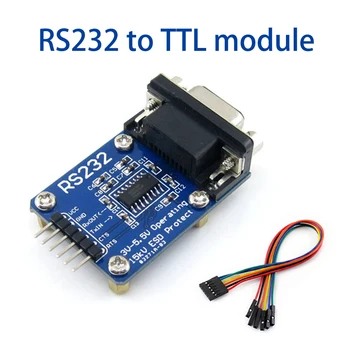 Модул за сериен порт RS232 към TTL, модул за сериен порт RS232 към UART, кабели SP3232 Strip с защита срещу електростатично разреждане, модул за сериен порт RS232