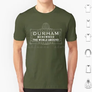 Тениска Durham, известен По Целия свят | Реколта тениска Durham North Carolina, изработени От Памук, За Мъже И жени С принтом 