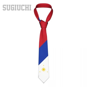 Емблемата на хартата на Филипините, Мъжки И Женски вратовръзки, Ежедневни костюми с клетчатым вратовръзка, Тънък Сватбен Бизнес вратовръзка Gravatas
