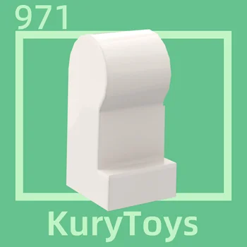 Kury Toys САМ MOC За 971 # 10шт Строителни блокове за части на тялото, на краката, на дясно