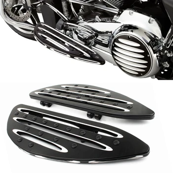 Поставка за краката от опъната дъски на пода отпред мотоциклет За Harley Street Glide Glide Supreme Glide Road King