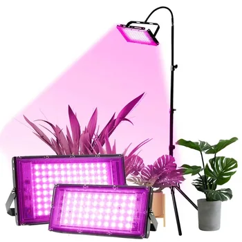 Led лампа за отглеждане на растения на пълния спектър за отглеждане на разсад, цветя и допълнително осветление на растенията