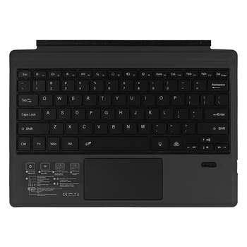 Безжична клавиатура с клавиатурной панел за Microsoft / Surface Pro 7, ультратонкая безжична Bluetooth клавиатура със 7-цветна подсветка