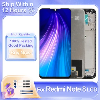 За Xiaomi Redmi Note 8 LCD дисплей С touch Screen Digitizer възли За Redmi Note 8 LCD M1908C3JG резервни Части за дисплея