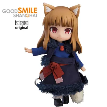 Оригиналната Кукла Good Smile Компания Nendoroid Spice and Wolf Holo Kawaii Action Dolls Q Версия Аниме Фигурка Модел Подбрани Играчки