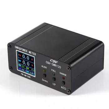 Здрав измерване на КСВ и мощност CQVSWR120 мощност 120 W Пълноцветен HD-дисплей за измерване на мощността напред/назад