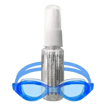 Средство за защита срещу замъгляване Твърди спрей против замъгляване за очила за плуване, маски за гмуркане, бяла бутилка