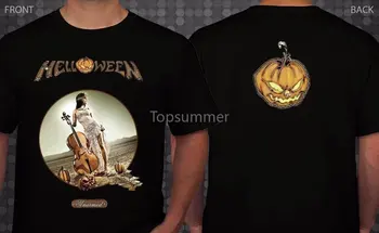 Страхотен Дизайн на Тениски, Подарък-Тениска С кръгло деколте и къс ръкав, helloween идват Unarmed на Немската Пауър метъл Група, Размери на тениски: От S до 3Xl, Мъжки Ризи