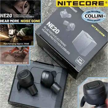Слушалки Nitecore NE20 Bluetooth, тактически слушалки, електронни ушите, защита на слуха, шумоподавляющая слушалки