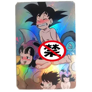 1бр/комплект Аниме Dragon Ball Детство Goku Кики Android № 18 Сексуална картичка Гол игра НАПРАВИ си сам Играчка, Подарък Колекция от комикси Картичка