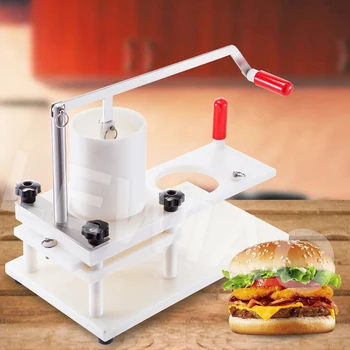 Ръчно натиснете LEWIAO 110-130 мм, машина за приготвяне на пържоли от говеждо месо за хамбургери