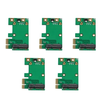 5X Карта-адаптер, PCIE Mini PCIE, Ефективна, лека и преносима карта-адаптер Mini PCIE - USB3.0