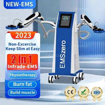 Инфрачервена радиация EMSZERO/высокоинтенсивное изгаряне на мазнините, подобряване на формата на мускулите blue machine