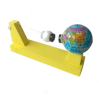Направи си сам Модела на гравитацията на Земята и Луната, география, детски научен експеримент, Образователни играчки, комплекти, детски образователни играчки