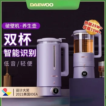 Многофункционален Пасатор DAEWOO Кухненски робот Функция за ръчно отопление, Разрушающая на стената, Автоматично Приготвяне на Храна Електрическо Напрежение 200 В
