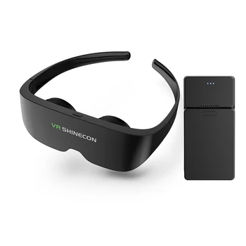 Модерен дизайн, универсални очила VR HD с широк зрителен ъгъл от 70 градуса, слушалки VR A108 HD, очила за виртуална реалност с гигантски екран