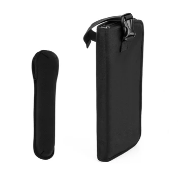 Калъф за микрофон Вътрешен джоб за притежателя на Устойчив калъф за носене с дръжка За сигурно съхранение и транспортиране на микрофона