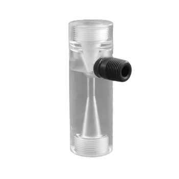 Прозрачен ПЛЕКСИГЛАС Акрилни воден инжектор Система за напояване на Вентури Миксер за тор Мастилено-струйни новината е от органично стъкло (C)