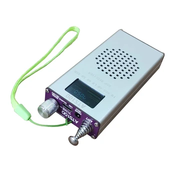 Нов Прием на Преносим Многодиапазонный Приемник ATS100 SI4732 FM RDS AM MW LW SW SSB DSP Радио С Батерия