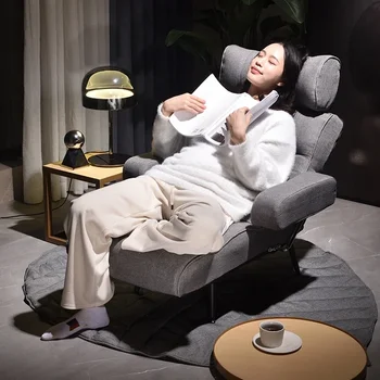 Единична женски стол следобедна почивка многофункционален диван за грижа за талия дневна спалня свободно време за четене