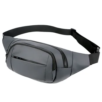 Мъжки поясная чанта с водоустойчив покритие, функционален гърдите колан, чанта през рамо, Нова поясная чанта за пътуване
