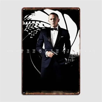 007 Плакат Skyfall Метални Табели Club Home Pub Garage Ретро Декор На Стените Лидице Знак Плакати