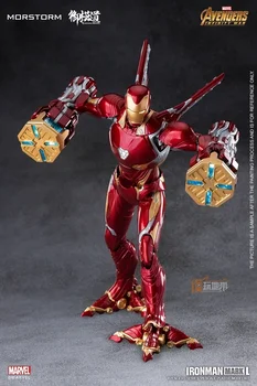 Iron Man Mk50 Оригинала Marvel Morstorm E-Model Deluxe Edition Фигурка 1/9 Мащаб Монтаж Модел Фигурка PVC Статуя Gif