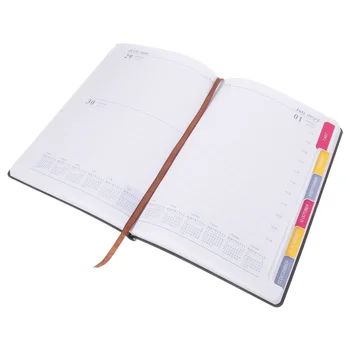 Дневник на 2024 година, бележник за бизнес планиране, бележник за ежедневна употреба, преносим, тетрадка за работа в офис.