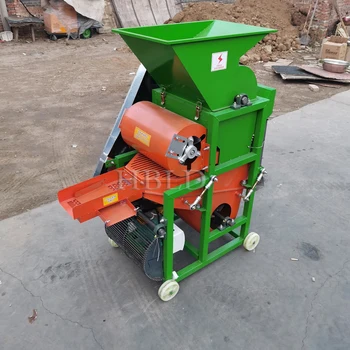 Търговски малка машина за почистване на пакистански кедрови ядки от кора Малка машина за почистване на арахисовых ядки