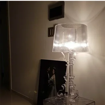 Настолна лампа Itaty Bourgie Дизайнерски модерни акрилни лампи за дневна, спалня, кабинет, за дома, креативна нощна лампа E27