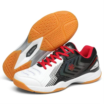 Обувки за бадминтон, мъжки и дамски спортни обувки за помещения, в отношение на висококачествени обувки за тренировки по бадминтон, нескользящая обувки за тенис на маса