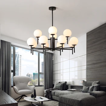 Модерен окачен тавана лампа, Полилей E27, Окачена лампа за спални, трапезарии, домашен интериор, вътрешен осветление