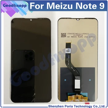 За Meizu Note 9 Note9 LCD сензорен дисплей Дигитайзер в събирането на Подмяна на резервни части
