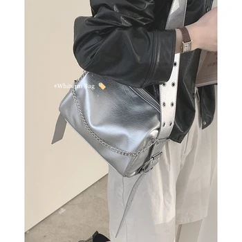 Луксозна дизайнерска чанта-през рамо възглавница за жени, дамски чанти, за пазаруване през рамо с веригата, голяма чанта-тоут под мишниците, дамски портмонета с цип