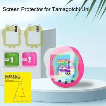 За Игралната Конзола TamagotchiUni Защитно Фолио За Екрана С Пълно Покритие Защитно Фолио За Екрана Детска Игрална Конзола TamagotchiUni Uni Color