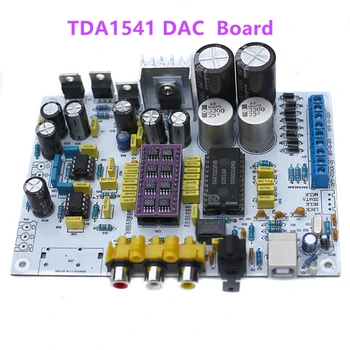 На разположение е НОВА такса декодер TDA1541 КПР Без IC И SAA7220P С Коаксиальным оптично влакно USB TDA1387 CS8416 + SAA7220 + TDA1541 NE5532