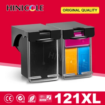 Мастилницата HINICOLE 121XL за HP 121 За HP 121, Съвместим с HP Deskjet D2563 F4283 F2423 F2483 F2493 F4213 F4275 Принтер