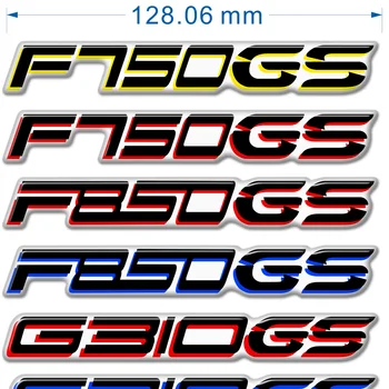За BMW G310GS F650GS F750GS F850GS F 650 750 850 GS Тампон На Резервоара, Емблемата на Лого Протектор Обтекател Етикети върху Крилото На Багаж Алуминий