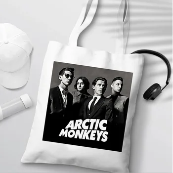 Arctic Monkeys пазарска чанта еко shopping bolsas de tela чанта-тоут чанта bolso на тъканта, boodschappentas тъкани саколы