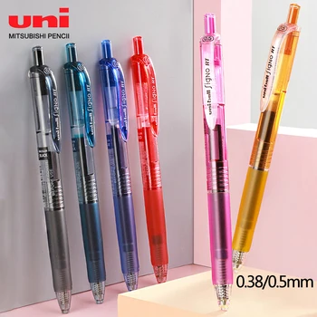 Гел химикалка UNI UMN-105 Кликнете Върху върха на куршум дръжки UMN-138 Студентски Special 0,38 мм, за да си водите бележки, 0,5 mm Бизнес Офис химикалка за подпис