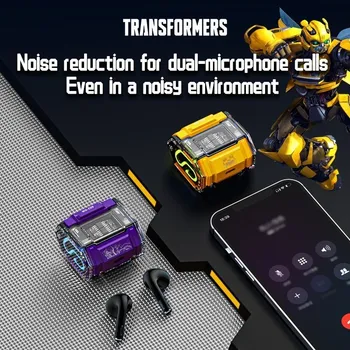 Трансформърс MG-C03 ушите с ниска латентност, Слот Музикални Слушалки, Двухрежимная Bluetooth Слушалки 5.3, Слушалки TWS, Безжичен Звук на HiFi