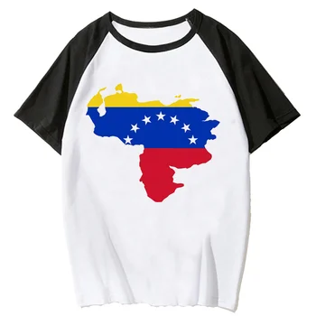 Женска тениска Venezuela, забавна лятна дизайнерска тениска, дамски градинска облекло