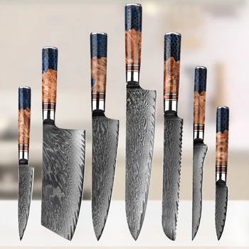 Изкован нож за сашими, японски нож за почистване на суши от сьомга, секира за рязане на месо, нож за обезкостяване на месо готвач