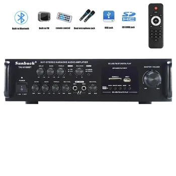 Sunbuck 6188BT 2,1 300 W Висока Мощност SD, USB FM Bluetooth Дистанционно Управление, AV Усилвател Домашен Усилвател на Звука на Аудио