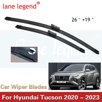 Авто чистачки за LHD Четки на предните чистачки за Hyundai Tucson 2020 - 2023 За почистване на предното стъкло Автомобилни четки за дъжд 26 