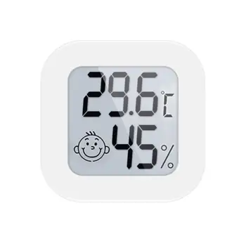 Интелигентен Сензор за Температура И Влажност на Zigbee, Влагомер За стая, Термометър С LCD Дисплей, Поддръжка на Алекса Google Hom