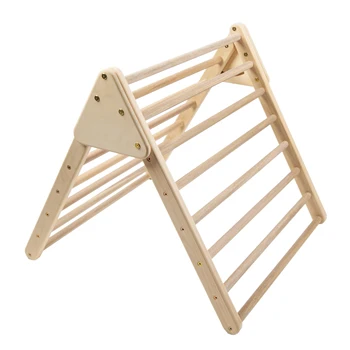 ДЕТСКИ евтини дървени играчки от серията climbing triangle & cube