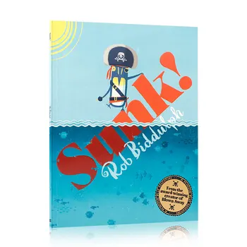 MiluMilu Английски Оригинал Внесен SUNK Rob Biddulph Sink За деца на 3-5 години Ранно образование Възприятие в меки корици